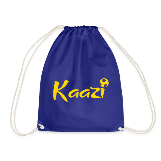 Kaazi Drawstring Bag - royal blue